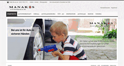 Desktop Screenshot of manakos.de